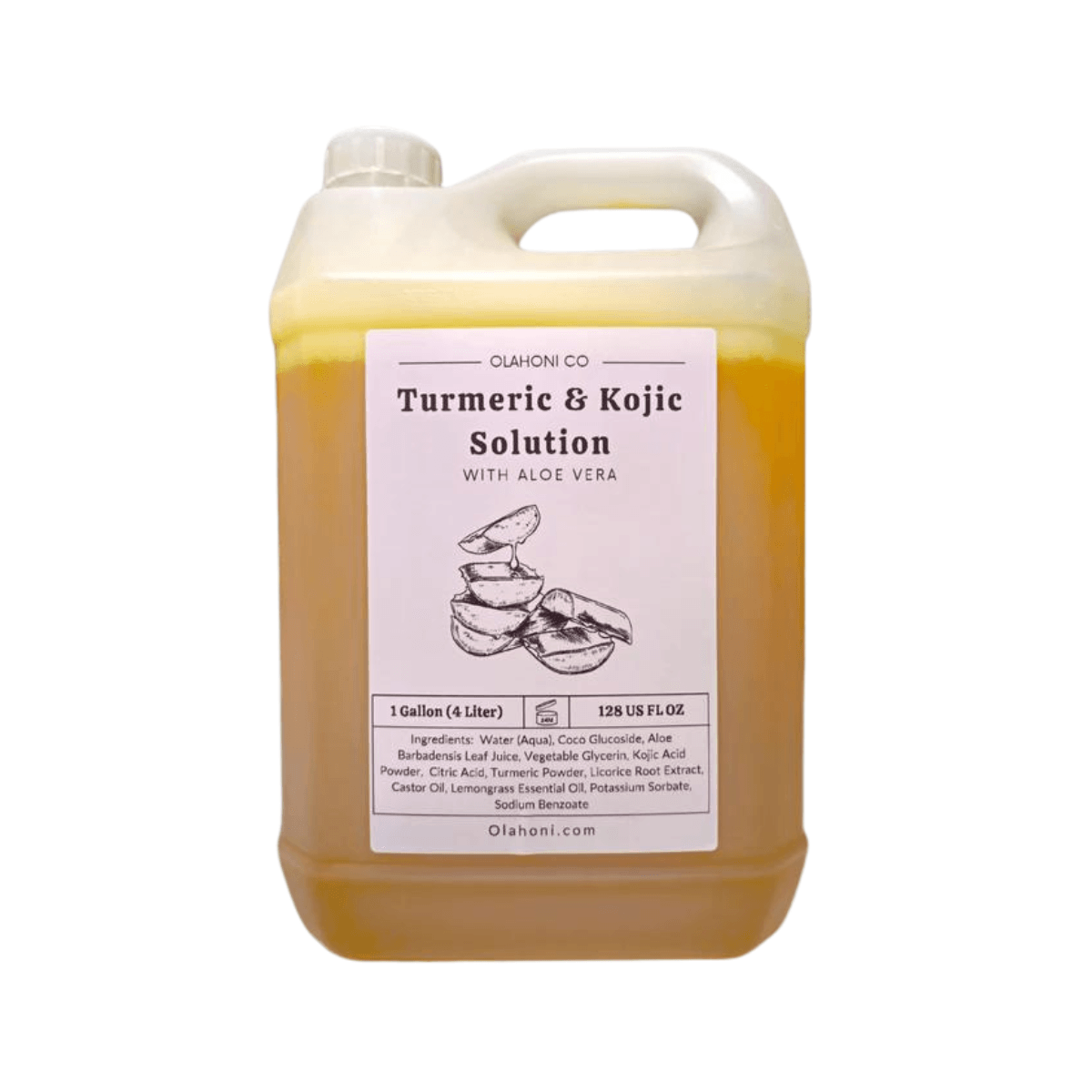 1 Gallon Turmeric & Kojic Solution – Olahoni Co